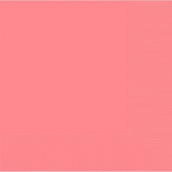 Candy Pink 2-Ply Luncheon Napkins, 50 ct.