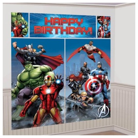 Avengers Wall Decorating Kit (Each)