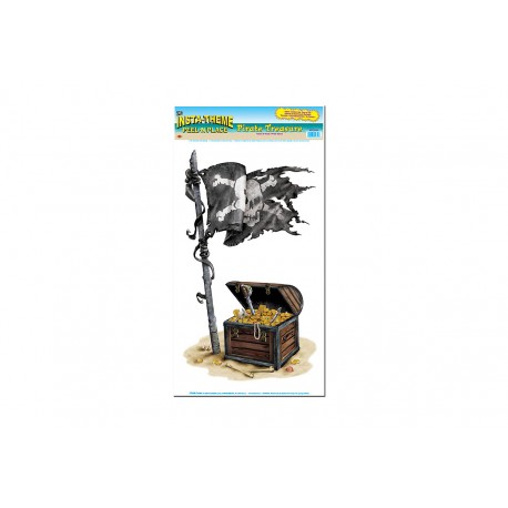 PIRATE TREASURE PEEL N PLACE