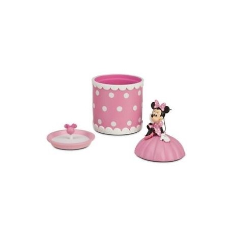Disney Store Minnie Mouse Pink Polka Dots Jewelry Box