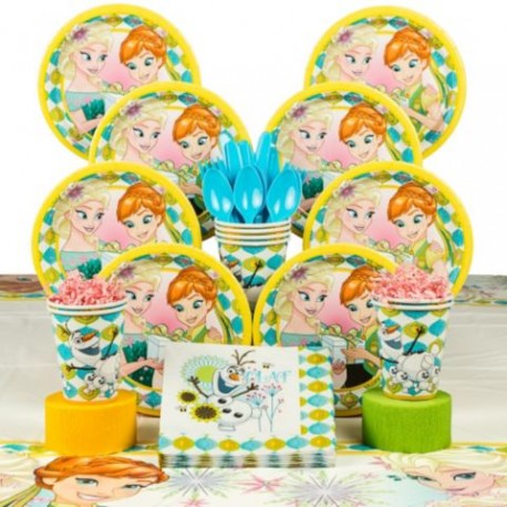 Frozen Fever Deluxe Kit (Serves 8) - Partyland - New ...
