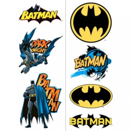 Batman Tattoos (2-Pack)