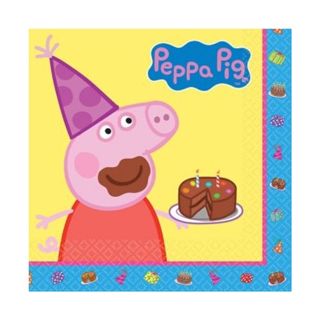 Peppa Pig Luncheon Napkins (New Style)