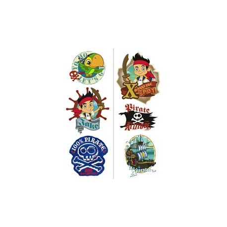 Jake & Neverland Pirates Tattoos