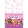 Paw Patrol Pink Plastic Table Cover