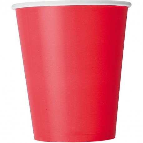 Red 9oz Cups