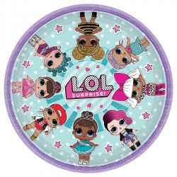 LOL SURPRISE 9" LUNCH PLATES
