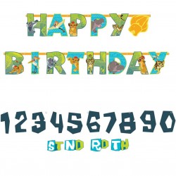 THE LION GUARD ADD-AN-AGE LETTER BANNER