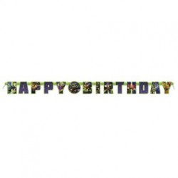 TMNT - Happy Birthday Banner