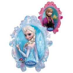 Disney Frozen Party Jumbo Anna/Elsa Mirror Foil Balloon