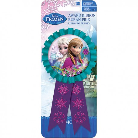 Frozen Confetti Ribbon Badge