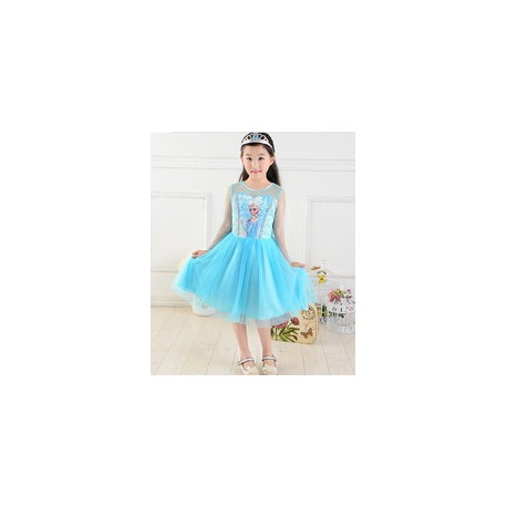 Frozen Elsa Princess Dress 