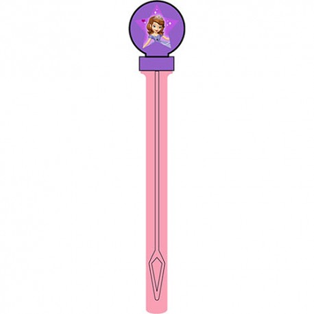 Sofia the first 4 Bubble Wands