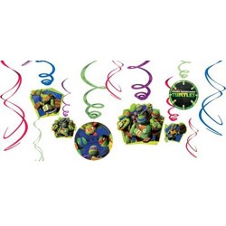 TMNT - Swirl Decorations