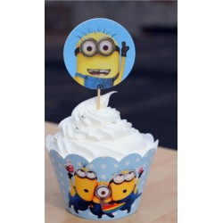 Despicable Me Cupcake Toppers