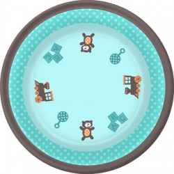 Boy Baby Shower Dessert Plates