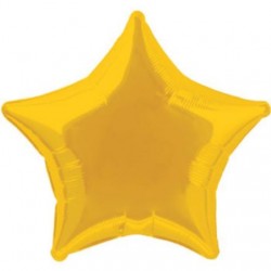 Gold Star Balloon (each)