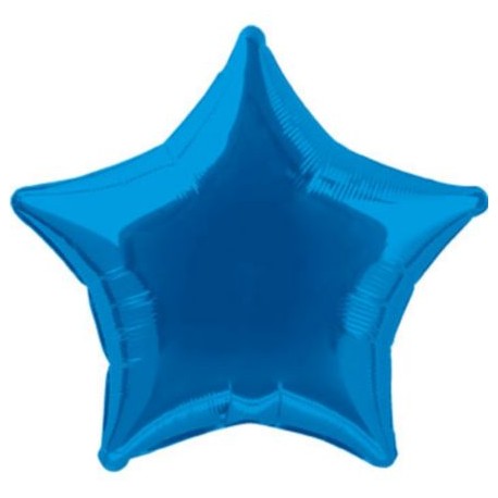 Royal Blue Star Balloon (each)