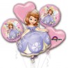 Sofia the First Balloon Bouquet (Each)