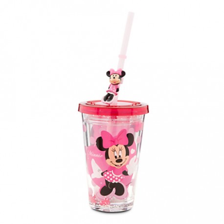 Minnie Mouse Tumbler with Straw - Small