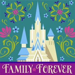 Disney Frozen Party Napkins 10"
