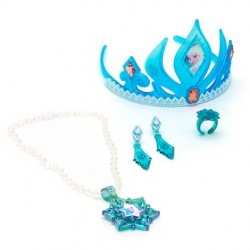 Disney Frozen Elsa Tiara and Jewelry Set