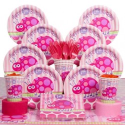 First Birthday Ladybug Deluxe Box Serves 8 Guests
